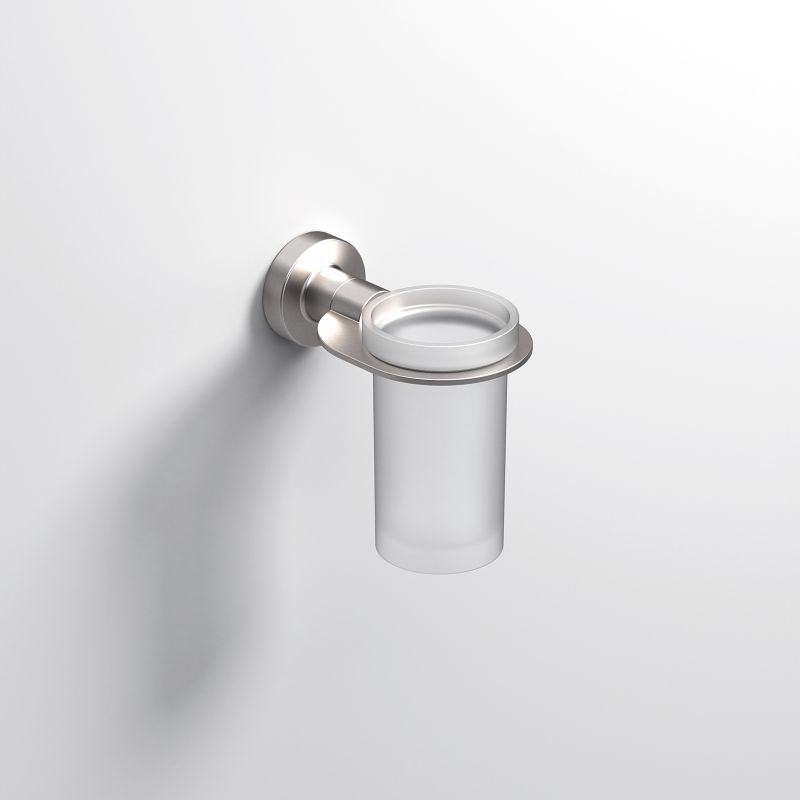 Tecno Project Brushed Nickel Tumber Holder